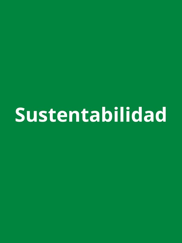 banner verde que menciona sustentabilidad en ikea