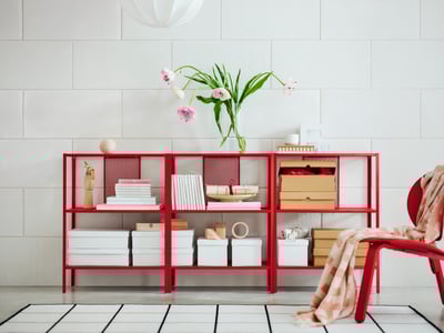 Targeta de n'hem abaixat el preu nova. Imatge de mobles IKEA