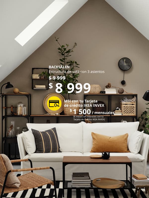 Sofa con rebajas de verano